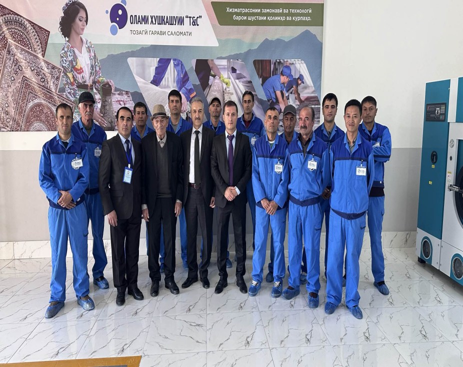 Проект коммерческой прачечной в Таджикистане